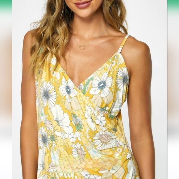 O'Neill Kiki Floral Mini Dress Size M - Picture 2 of 8